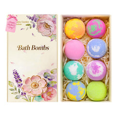 Natural ingredients and essential oils bath bomb