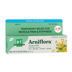 Nature's Way Arniflora Arnica Gel bottle label