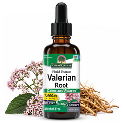 Nature's Answer Valerian Root Extract bottle label 1000 mg