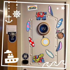 Full backing magnets with strong magnetism and waterproof surface