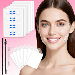 NBF 140PCS blue Face Lift Tape for jawline and neck