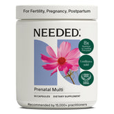 Needed prenatal multivitamin bottle and label