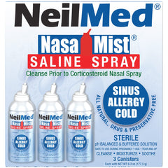 NeilMed NasaMist isotonic saline nasal spray 177 mL