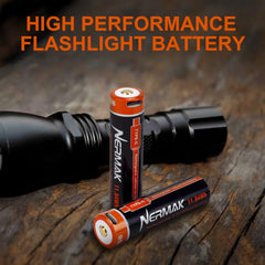 Replacement battery for headlamps and bike lights