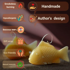 Hand-poured beeswax candles by NerotCandles