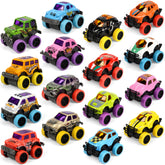 Neureyte 16 pack die-cast mini monster trucks set