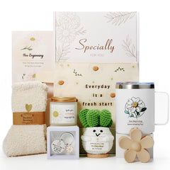 12oz insulated tumbler included in New Beginnings Gift basket