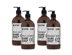 Newport Home Hand Soap 21.5 oz set of 4 bottles