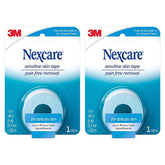 Nexcare Sensitive Skin Tape 1in x 4yds 2-count pack