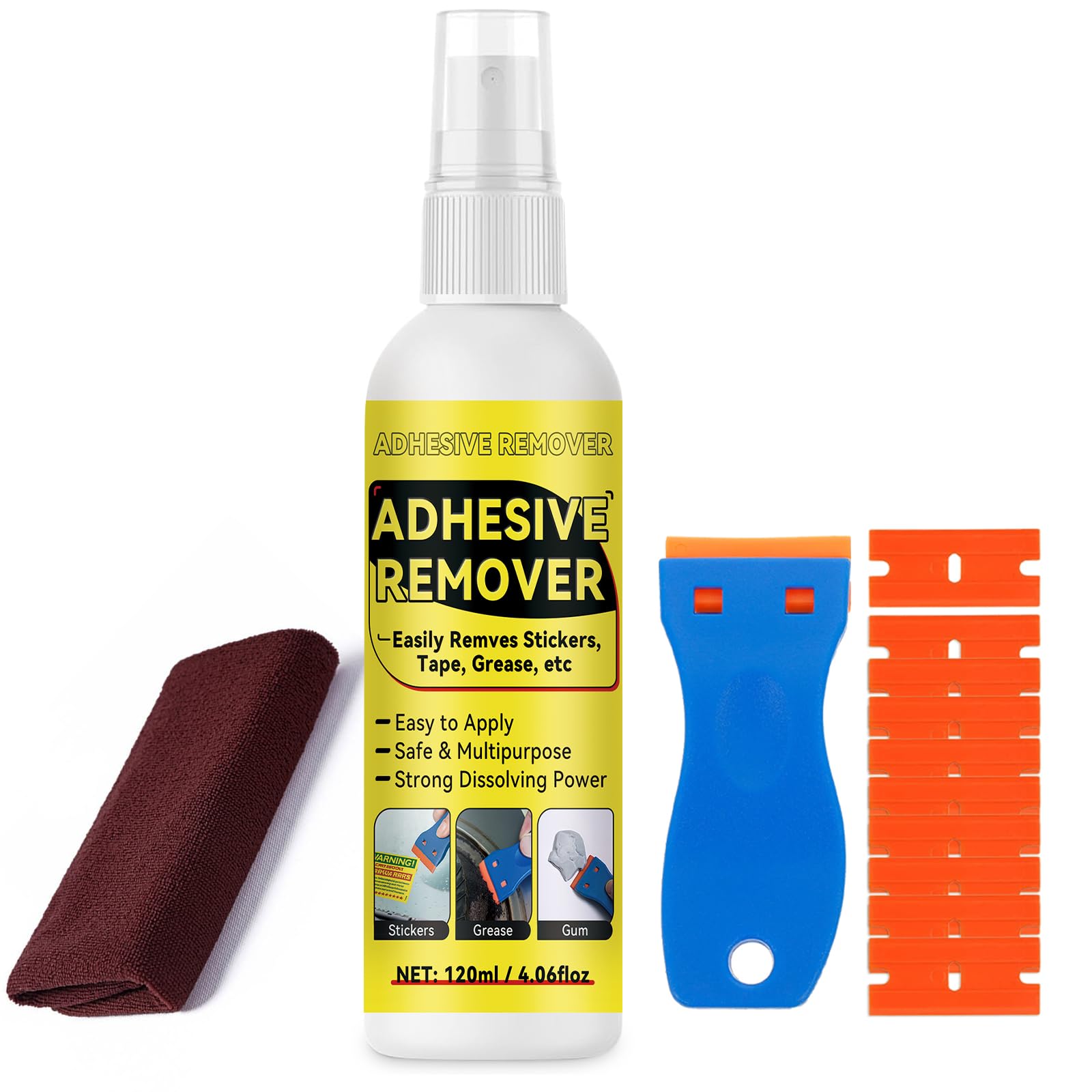 Nexkayee Adhesive Remover bottle 120ml