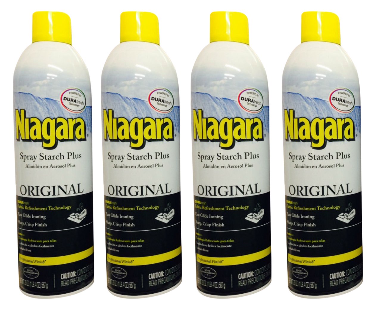 Niagara Spray Starch Crisp Finish 20 oz bottle pack of 4