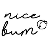 Nice Bum MT-W11 metal sign with Nice word plaque for bathroom wall decor