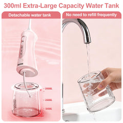 IPX7 waterproof rating on flosser