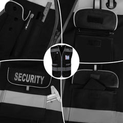 Closeup of vest pockets for gear by TCCFCCT