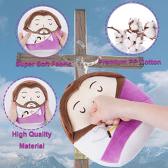 NIUBEHOHO Jesus Plush Pillow decorative sleeping companion