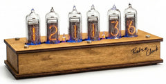 Nixie Tube Clock Authentic 6x IN-14 Ukraine workshop