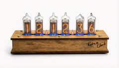 Ukraine handmade Nixie Tube Clock by artisan Dmytro