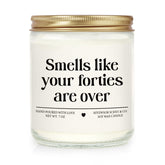 Niyewsor 50th birthday gifts candle product image