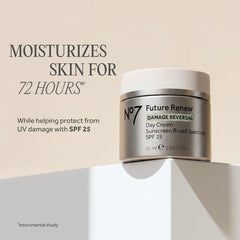 No7 SPF 25 face moisturizer packaging