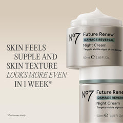 No7 Future Renew Damage Reversal Night Cream packaging image