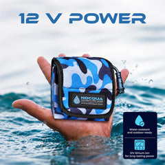 Nocqua Pro Power Kit charger paired with 12V battery