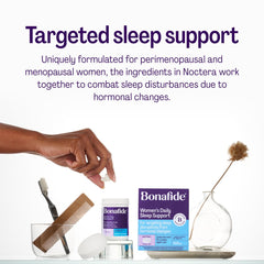 Noctera hormone free sleep support bottle label