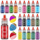 Nomeca oil based chocolate coloring 20 color set 0.25 oz bottles