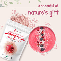 Non-GMO vegan friendly pomegranate powder for smoothies
