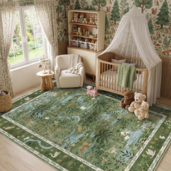 Non slip backing rug suitable for hardwood floors