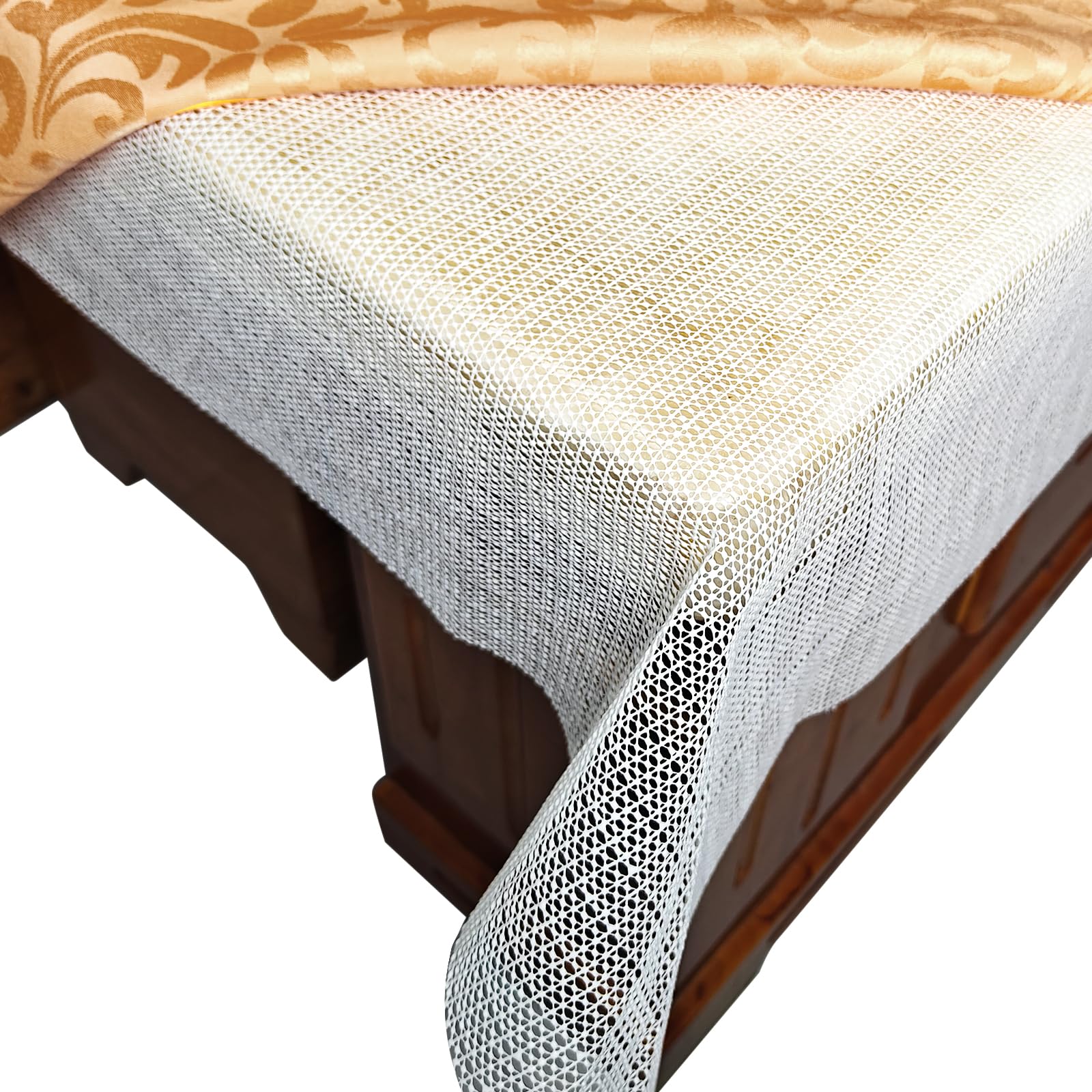 Non Slip Tablecloth Underlay size 200x180cm with mesh texture