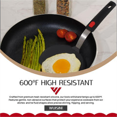 Flexible spatula for omelette pancake fish burger