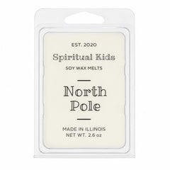 North Pole Peppermint Vanilla wax melts 6 cubes