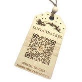 North Pole Christmas ornament with Santa tracker feature