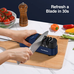 Northmas two-stage sharpening and polishing system