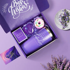 Stainless steel tumbler not a day over fabulous in gift set