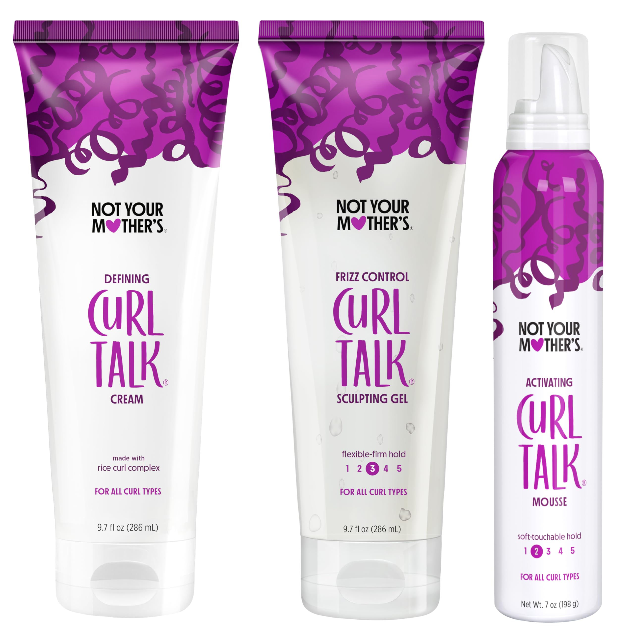Not Your Mother's Curl Talk Defining Cream 3 Pack