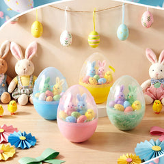 Assorted stickers included with Easter eggs