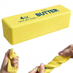 Novelty Squeeze Stress Ball butter shaped design for adults