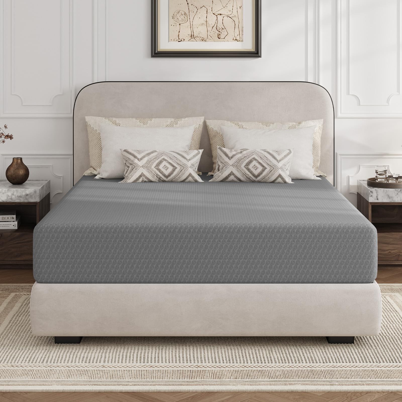 Novilla queen mattress 12 inch in box packaging