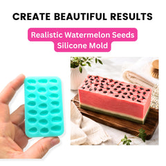 Watermelon seed silicone mold NS018 for candles and wax melts