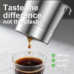 Stainless steel filter for reusable K Cups by NUKALO