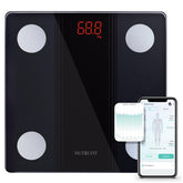 NUTRI FIT Bathroom Scale weight measurement display