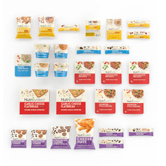 Packaging highlighting breakfasts lunches dinners and snacks