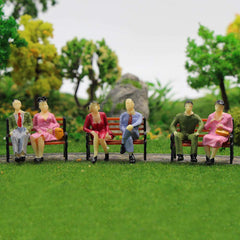 O Gauge 1:50 scale seated people by evemodel