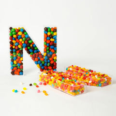 Handmade acrylic letter tray with lid packaging