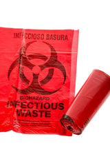 X-Seal bottom design on Oakridge 25 gallon biohazard bags