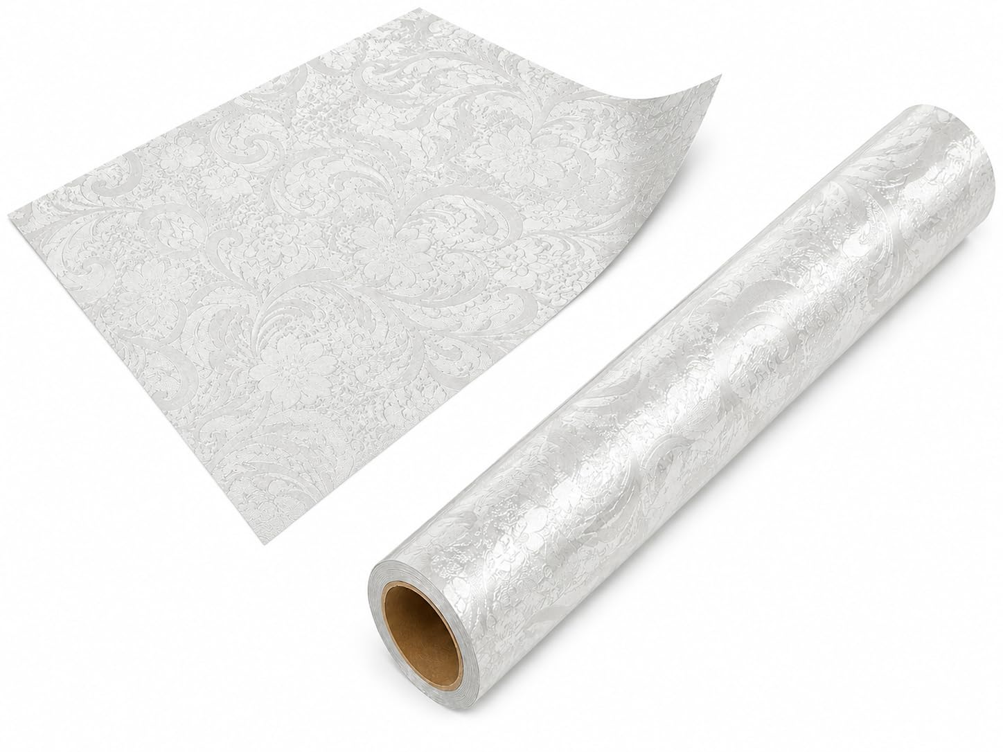 Oasis Supply Florist Foil Roll 20x50 White