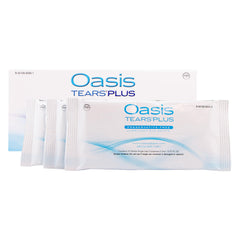 Sterile single-use vial packaging for OASIS TEARS Plus preservative free eye drops