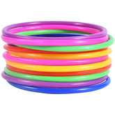 OBTANIM ring toss game set for kids with 12 plastic rings