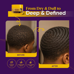 Batana oil rosemary oil and castor oil formula for waves